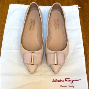Salvatore Ferragamo Nude Flats